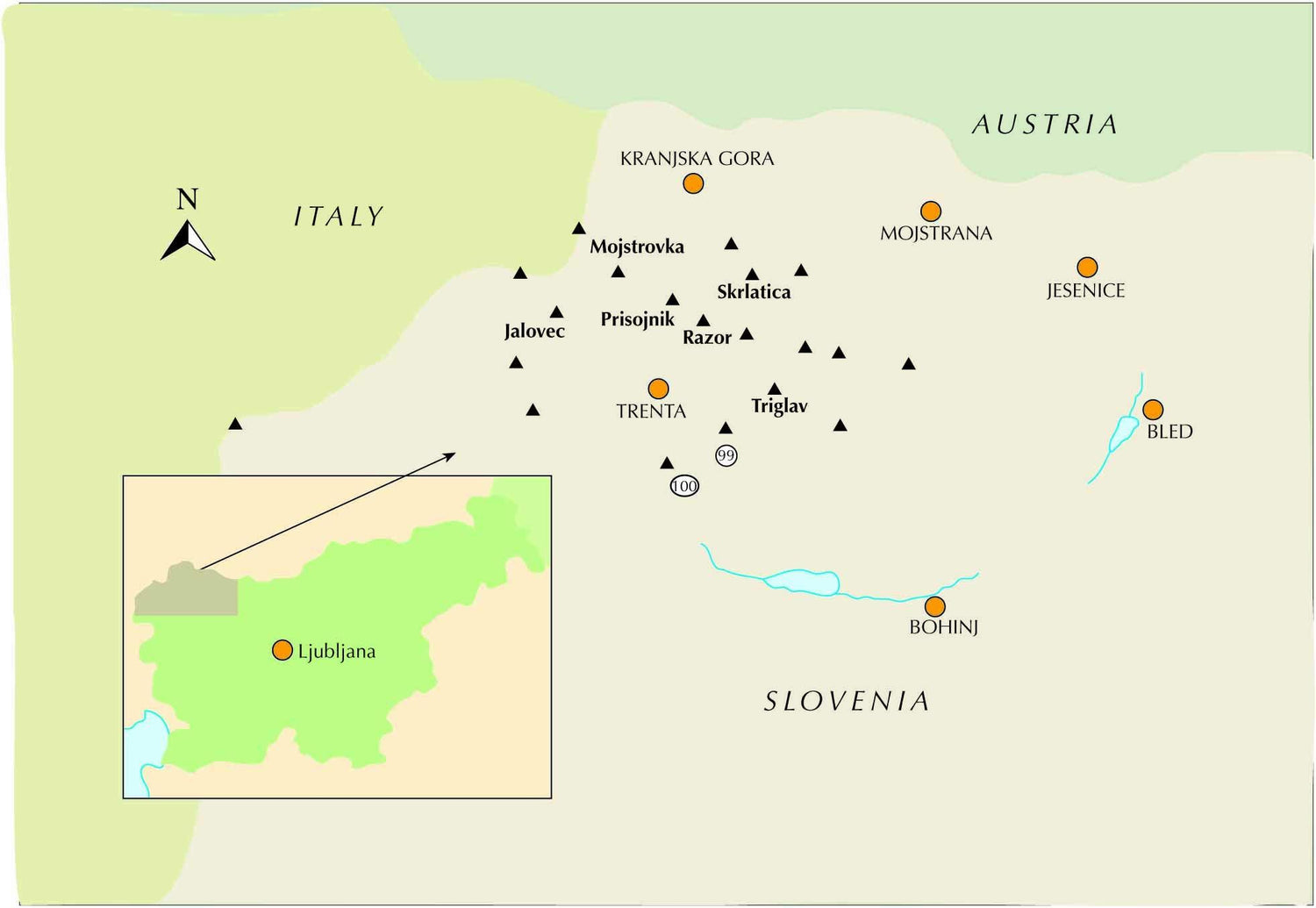 Guide de randonnées (en anglais) - 100 Hut Walks in the Alps, Routes for day & multi-day walks | Cicerone guide de randonnée Cicerone 