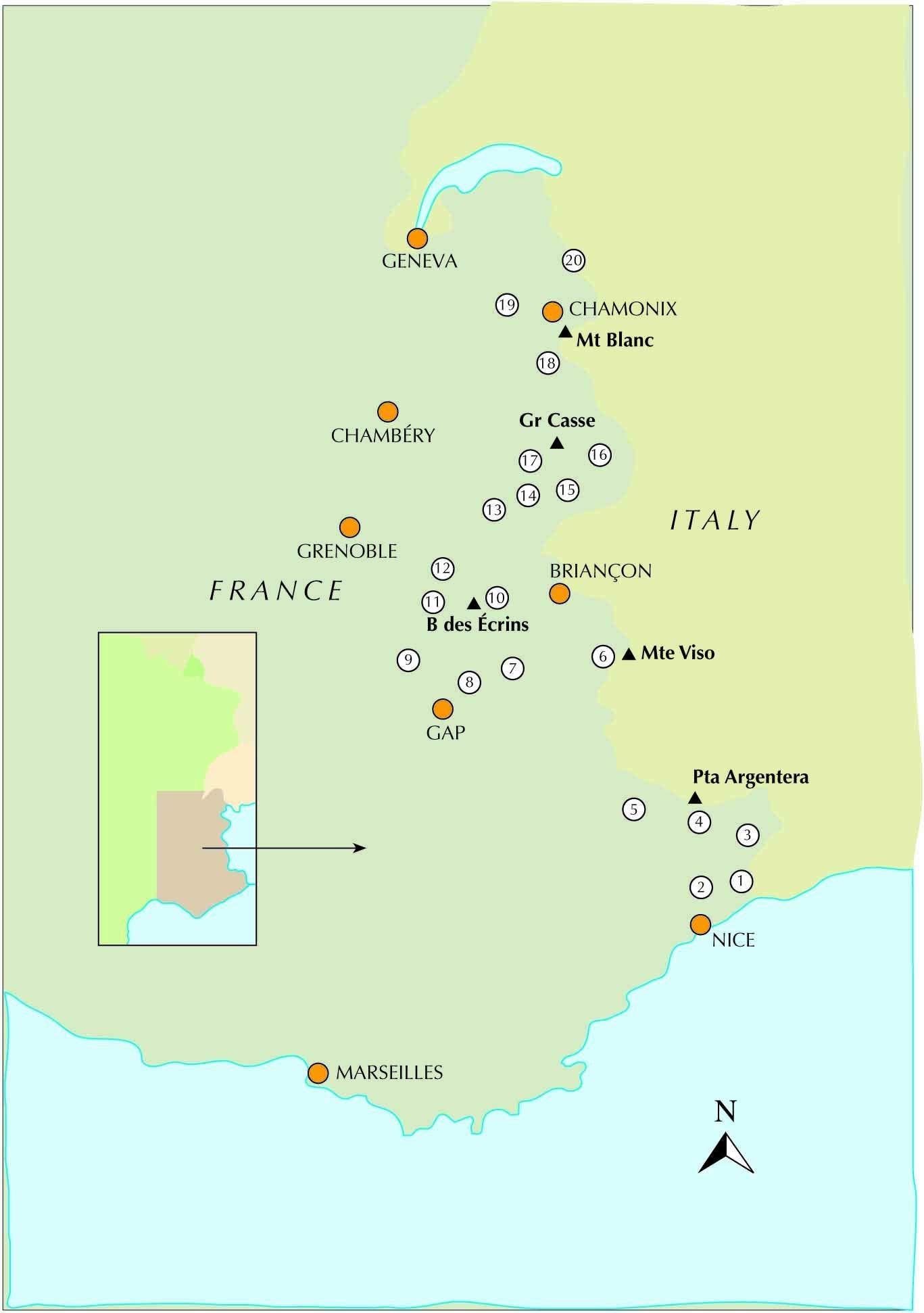 Guide de randonnées (en anglais) - 100 Hut Walks in the Alps, Routes for day & multi-day walks | Cicerone guide de randonnée Cicerone 