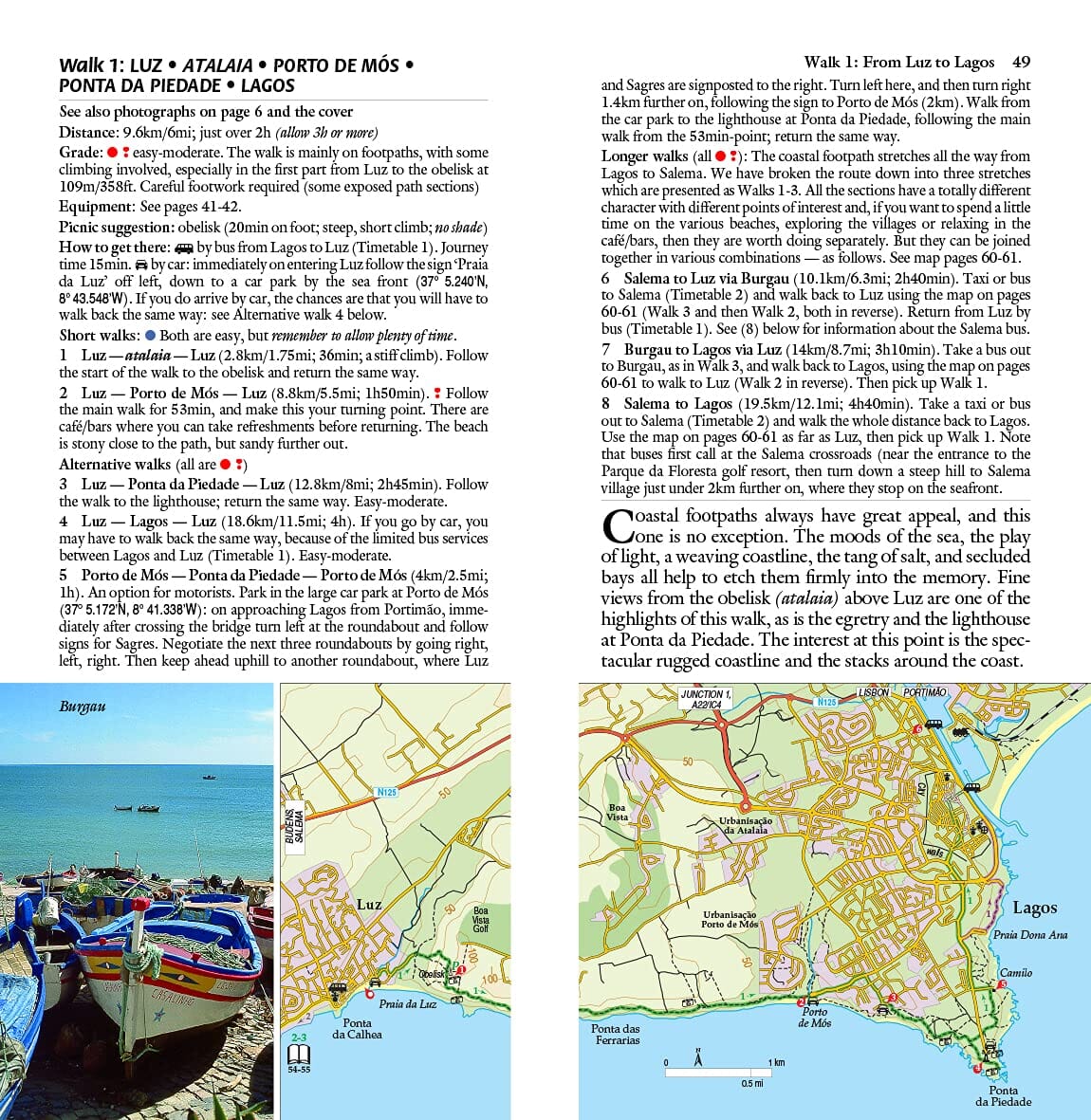 Guide de randonnées (en anglais) - Algarve | Sunflower guide de randonnée Sunflower 