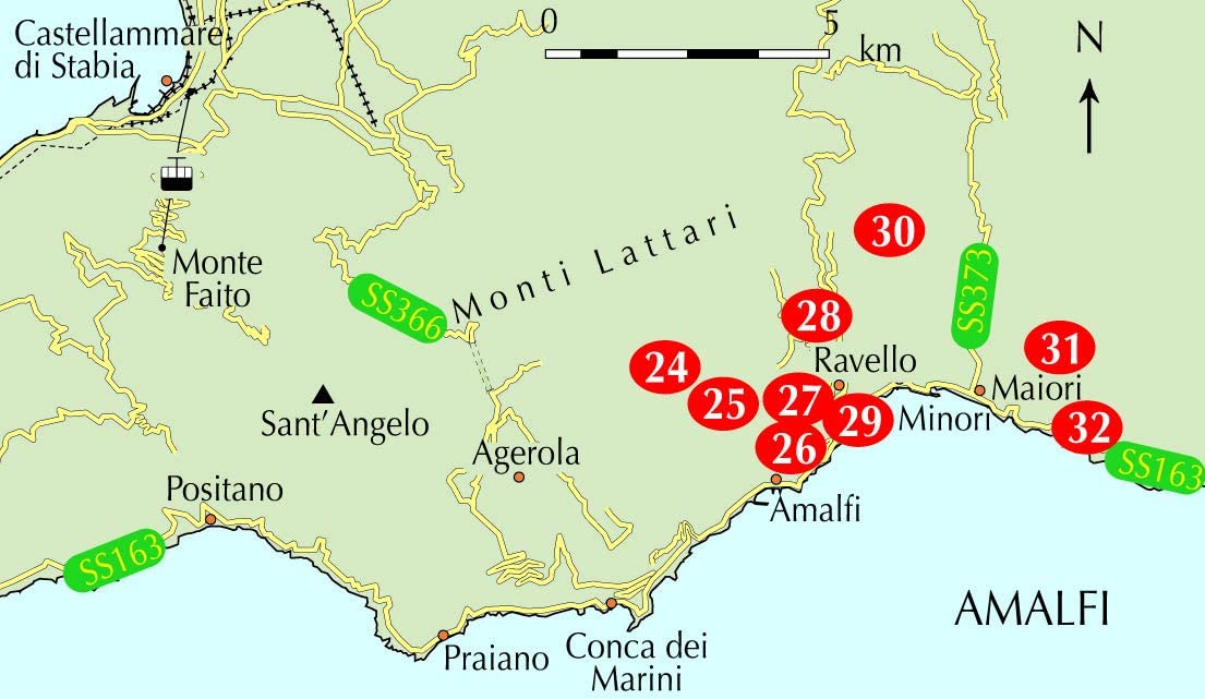 Guide de randonnées (en anglais) - Amalfi Coast : 32 day walks (Ischia, Capri etc.) | Cicerone guide de randonnée Cicerone 