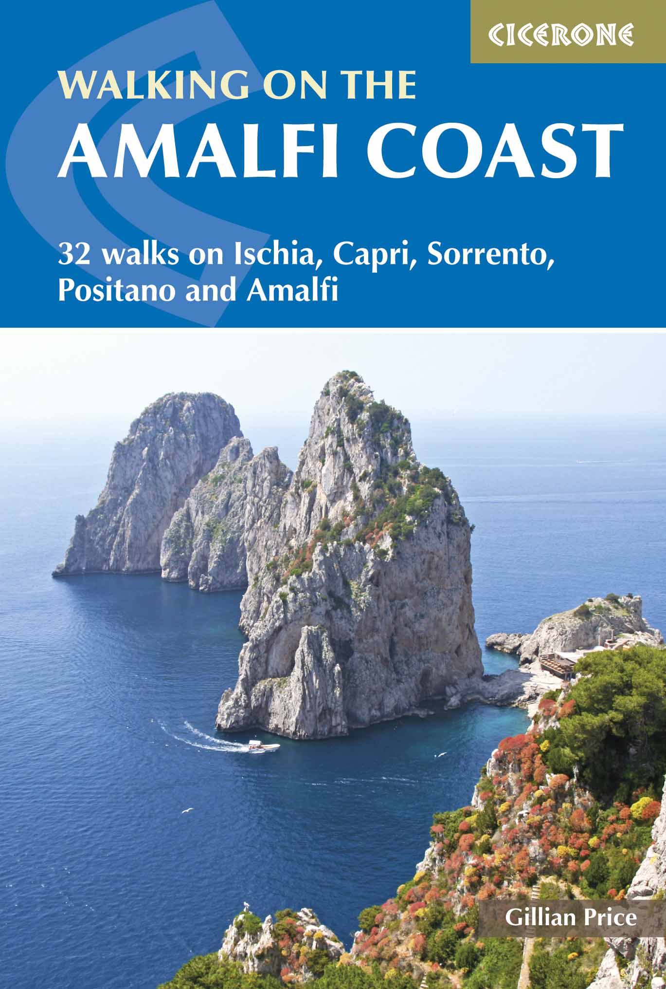 Guide de randonnées (en anglais) - Amalfi Coast : 32 day walks (Ischia, Capri etc.) | Cicerone guide de randonnée Cicerone Default Title
