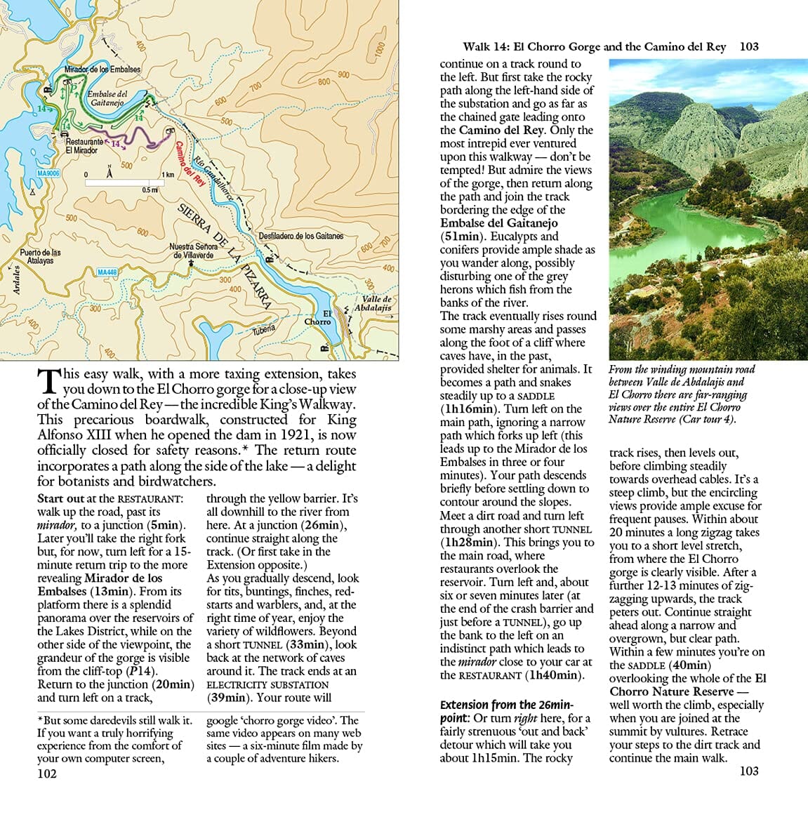 Guide de randonnées (en anglais) - Andalucia : Costa del Sol & Sierras | Sunflower guide de randonnée Sunflower