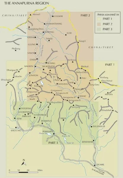 Guide de randonnées (en anglais) - Annapurna : 14 treks including the Annapurna Circuit & Sanctuary | Cicerone guide de randonnée Cicerone 