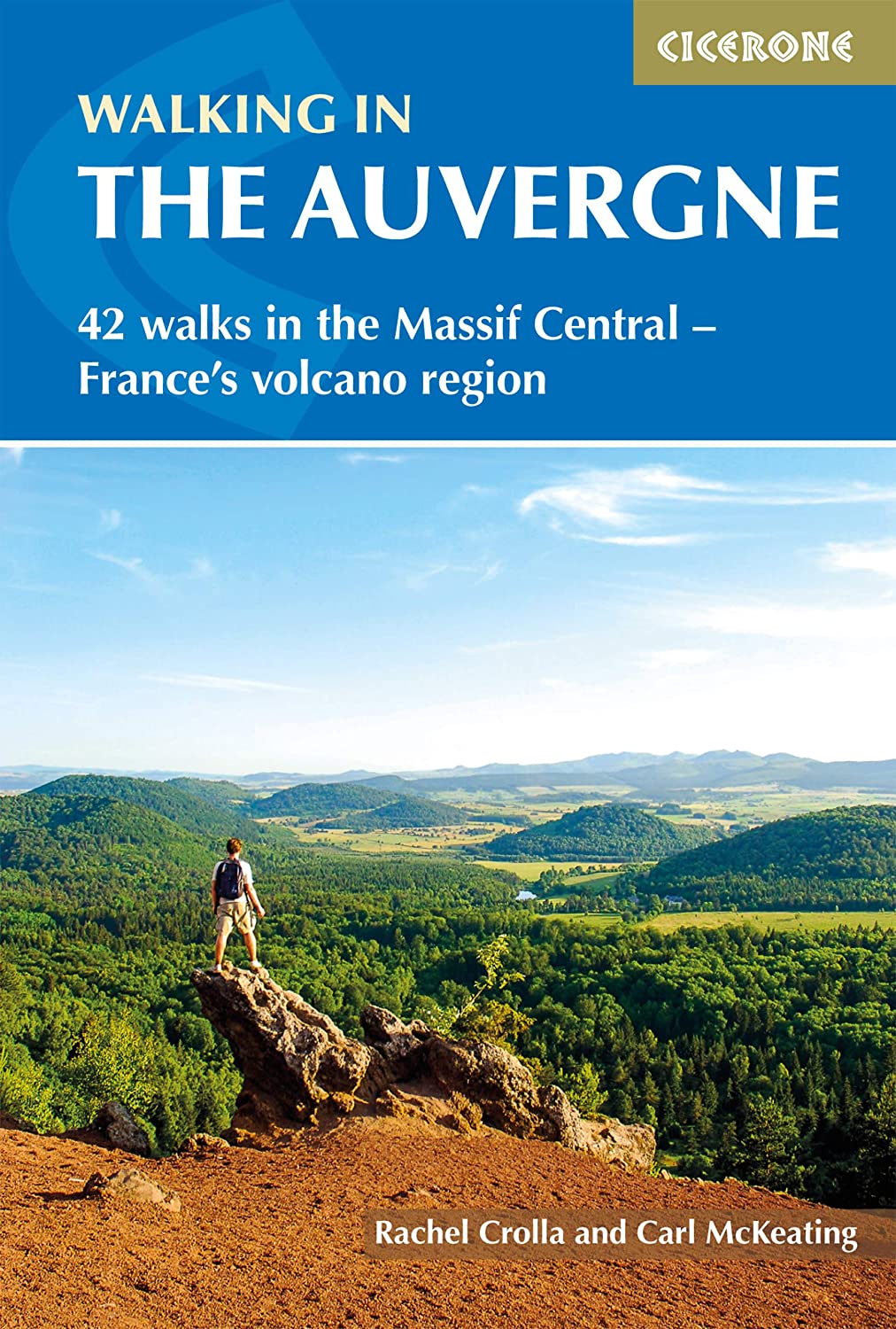 Guide de randonnées (en anglais) - Auvergne : 42 walks in volcanic hills of France | Cicerone guide de randonnée Cicerone 