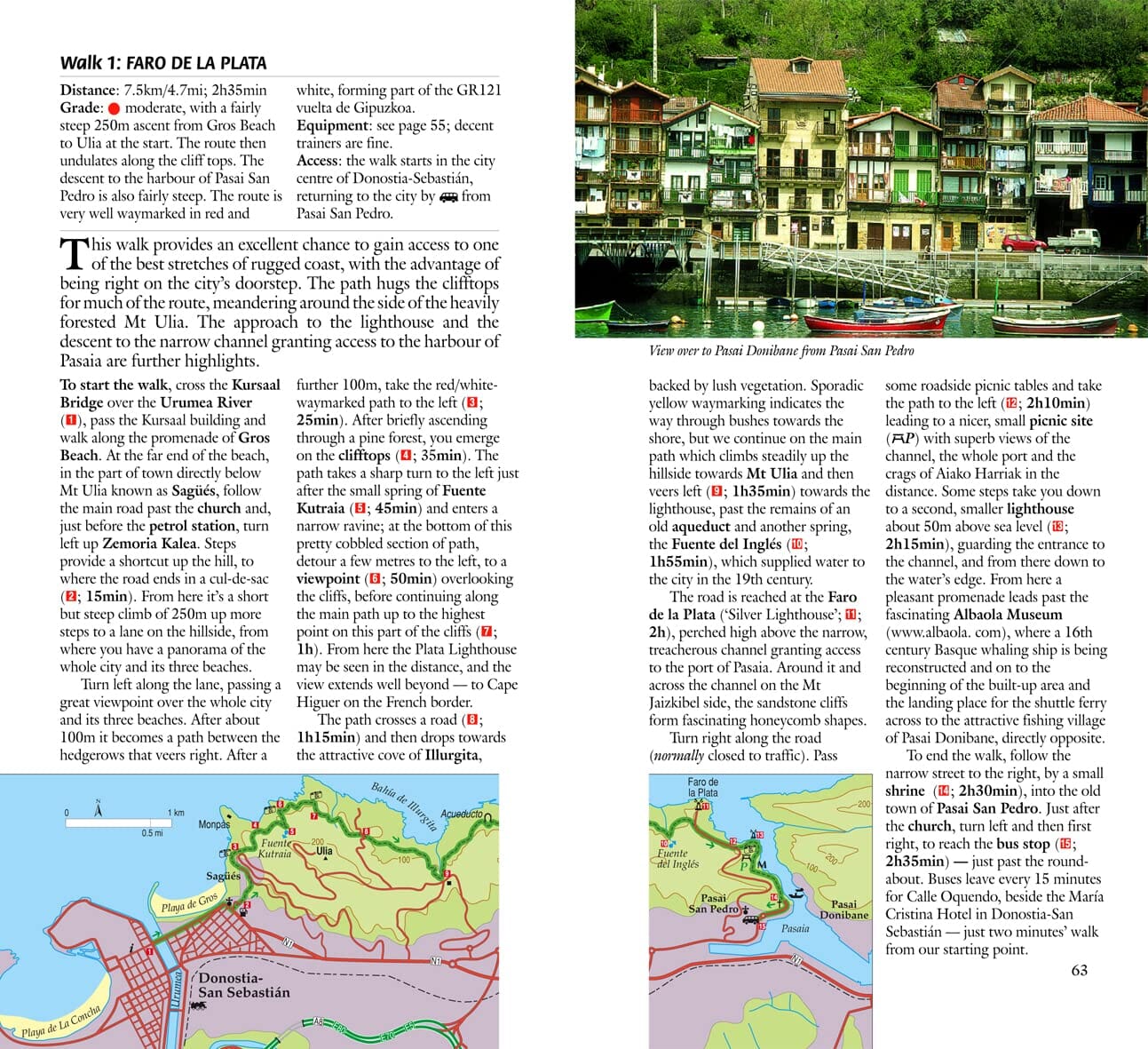 Guide de randonnées (en anglais) - Basque Country Spain & France | Sunflower guide de randonnée Sunflower 