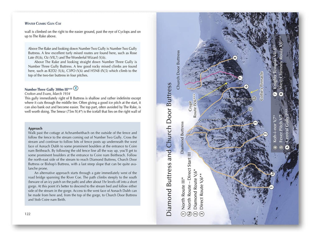 Guide de randonnées (en anglais) - Ben Nevis & Glen Coe winter climbs | Cicerone guide petit format Cicerone 
