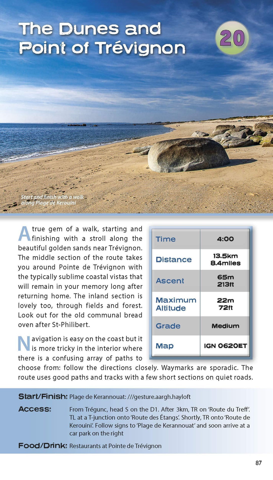 Guide de randonnée (en anglais) - Brittany / Bretagne | Knife Edge Outdoor guide de randonnée Knife Edge Outdoor