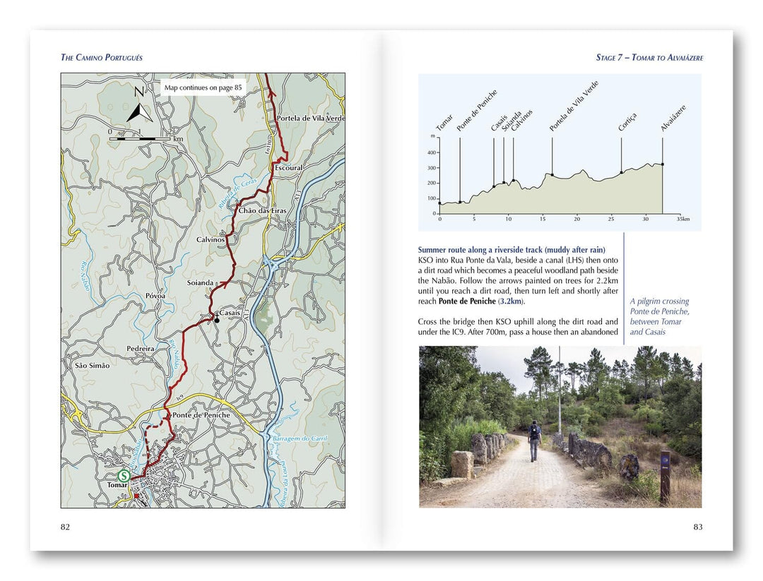 Guide de randonnées (en anglais) - Camino Portugués from Lisbon & Porto to Santiago | Cicerone guide de randonnée Cicerone 