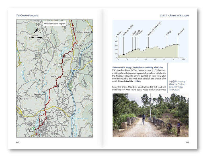 Guide de randonnées (en anglais) - Camino Portugués from Lisbon & Porto to Santiago | Cicerone guide de randonnée Cicerone 