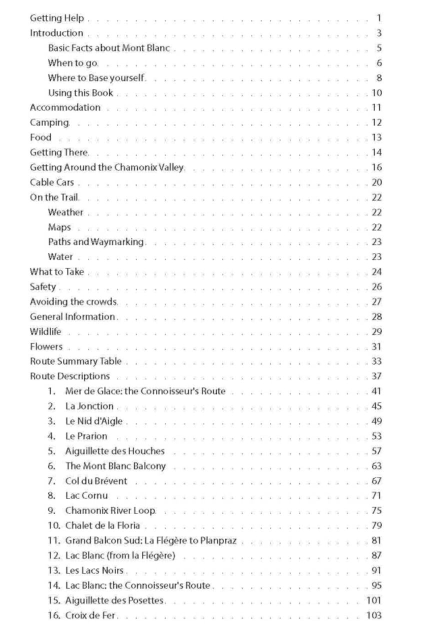 Guide de randonnée (en anglais) - Chamonix Mont Blanc | Knife Edge Outdoor guide de randonnée Knife Edge Outdoor