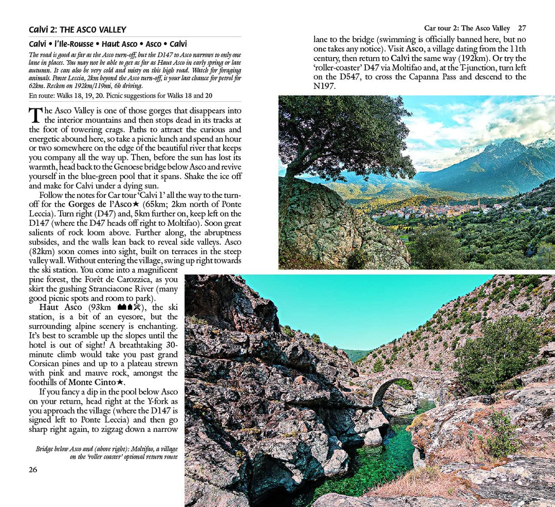 Guide de randonnées (en anglais) - Corsica | Sunflower guide petit format Sunflower 