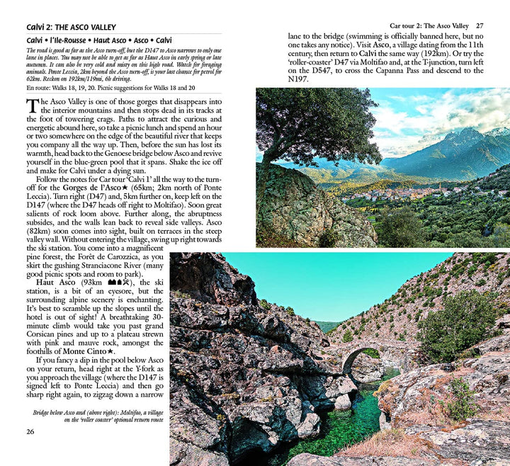 Guide de randonnées (en anglais) - Corsica | Sunflower guide petit format Sunflower 
