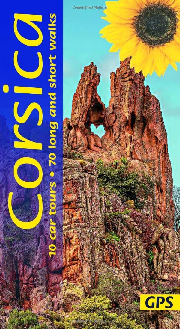 Guide de randonnées (en anglais) - Corsica | Sunflower guide petit format Sunflower 