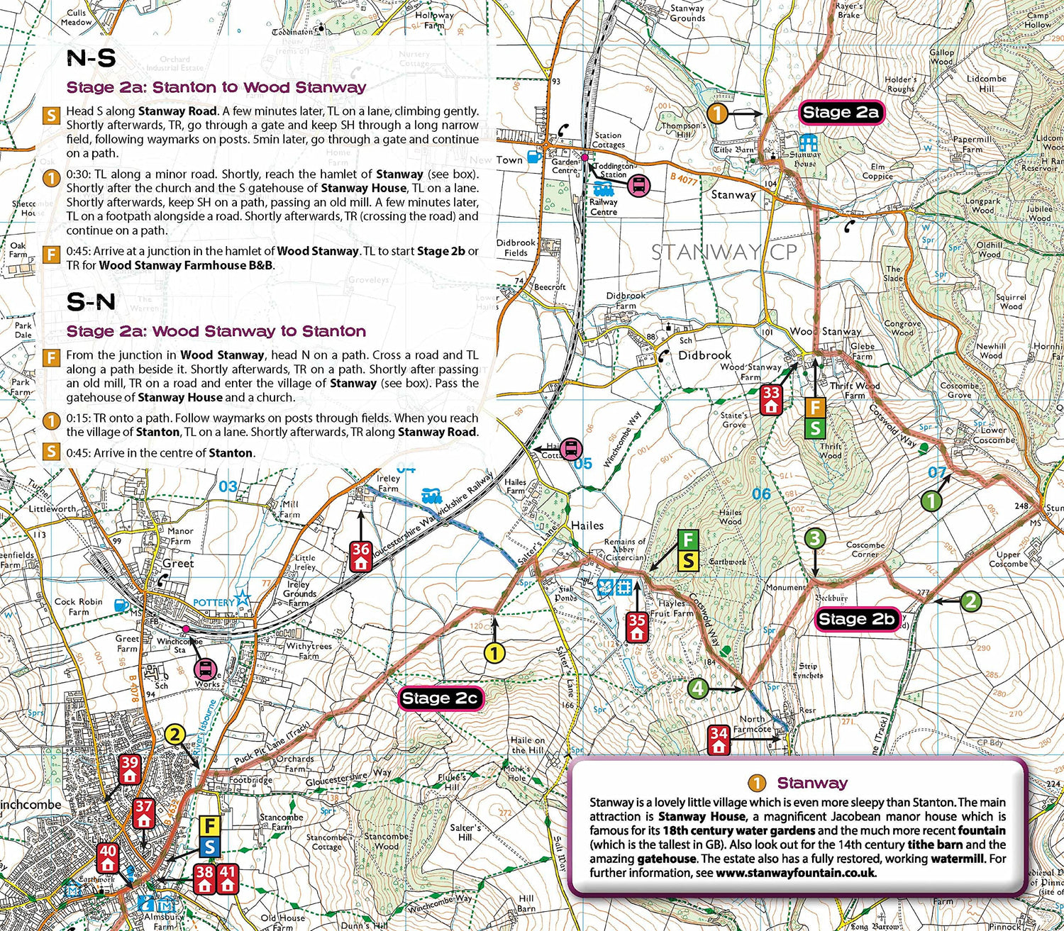Guide de randonnée (en anglais) - Cotswold Way | Knife Edge Outdoor guide de randonnée Knife Edge Outdoor