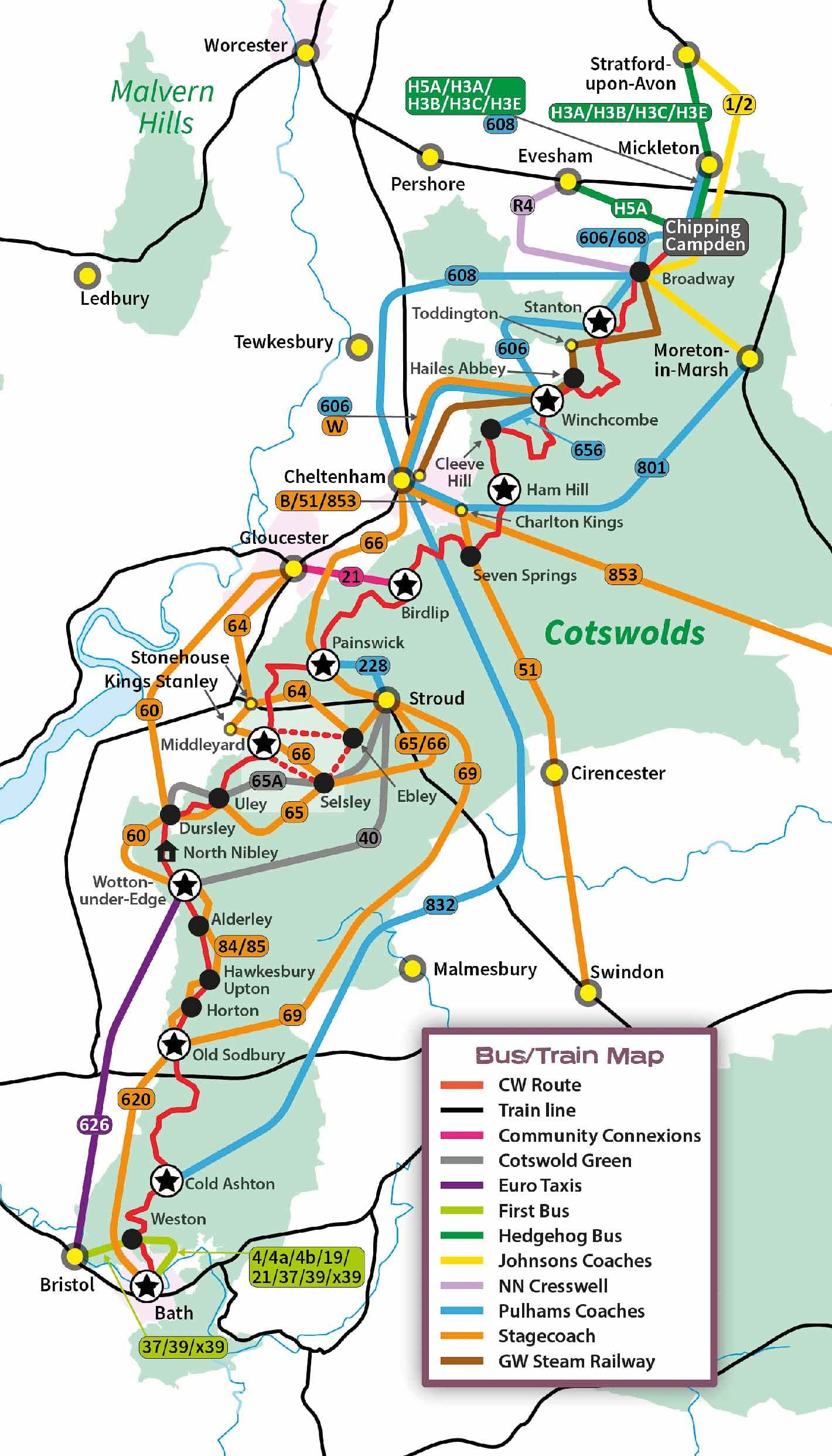 Guide de randonnée (en anglais) - Cotswold Way | Knife Edge Outdoor guide de randonnée Knife Edge Outdoor