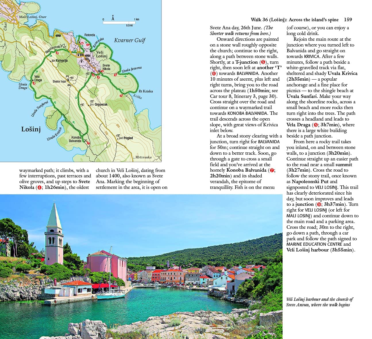 Guide de randonnées (en anglais) - Croatia - 9 car tours & 90 long and short walks with GPS | Sunflower guide de randonnée Sunflower 