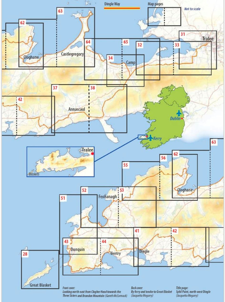 Guide de randonnées (en anglais) - Dingle Way (Irlande) | Rucksack Readers guide de randonnée Rucksack Readers 