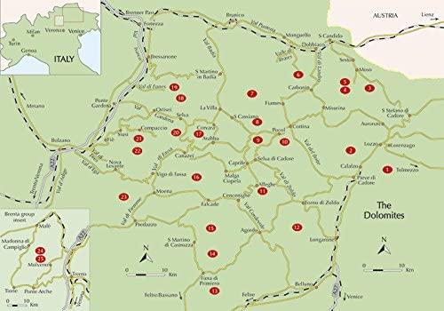Guide de randonnées (en anglais) - Dolomites : 25 multi-day routes | Cicerone guide de randonnée Cicerone 