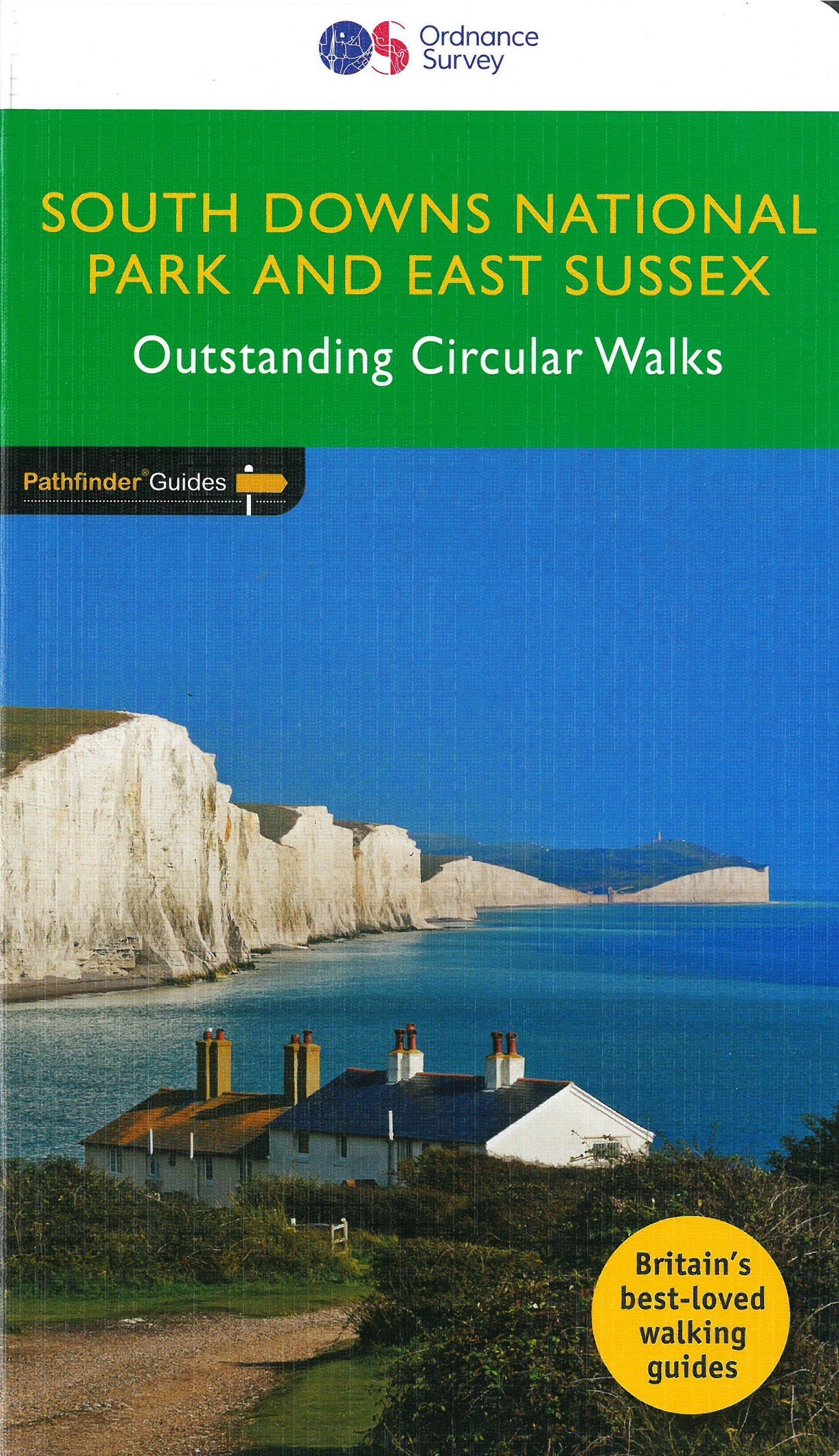 Guide de randonnées (en anglais) - Downs South NP & East Sussex (Angleterre) | Ordnance Survey - Pathfinder guides guide de randonnée Ordnance Survey Default Title
