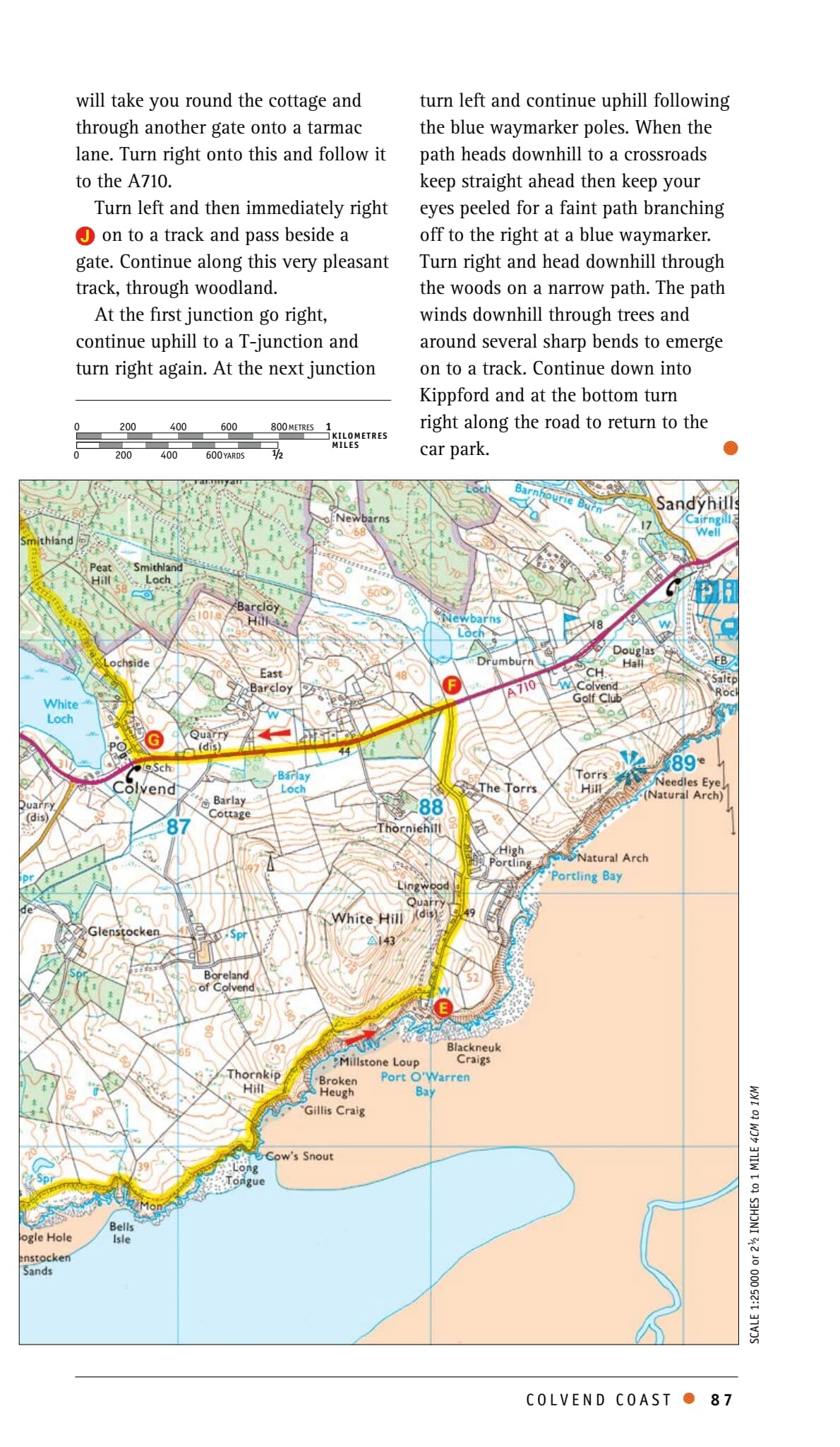 Guide de randonnées (en anglais) - Dumfries & Galloway (Ecosse) | Ordnance Survey - Pathfinder guides guide de randonnée Ordnance Survey