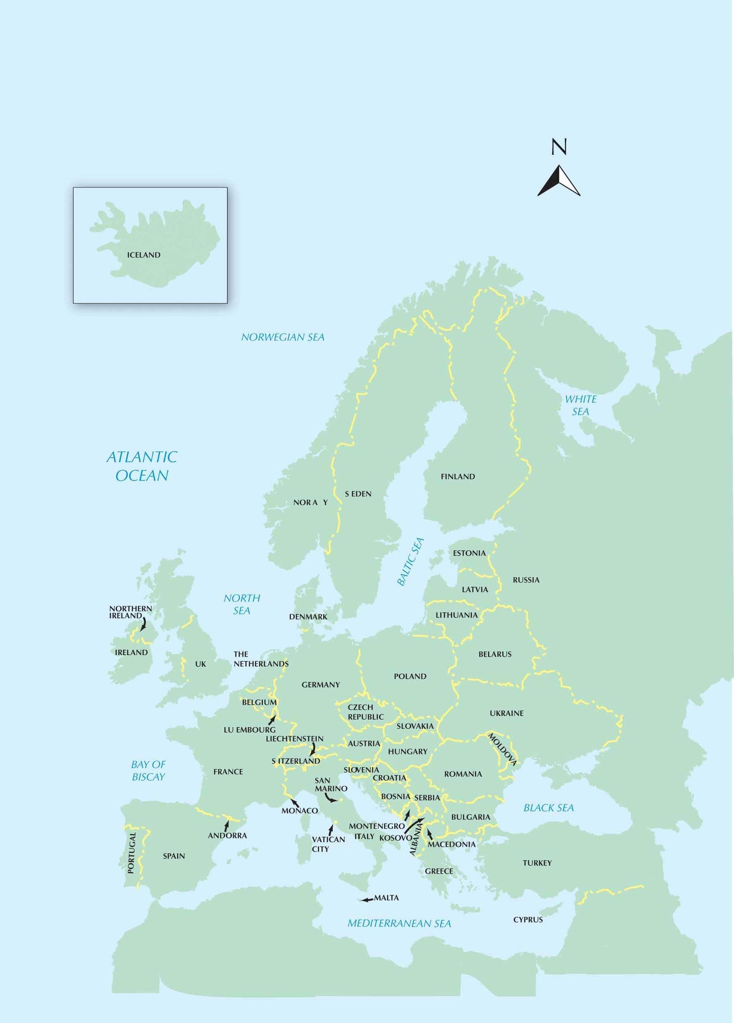 Guide de randonnées (en anglais) - Europe's high points | Cicerone guide de randonnée Cicerone 