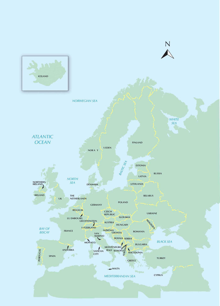 Guide de randonnées (en anglais) - Europe's high points | Cicerone guide de randonnée Cicerone 