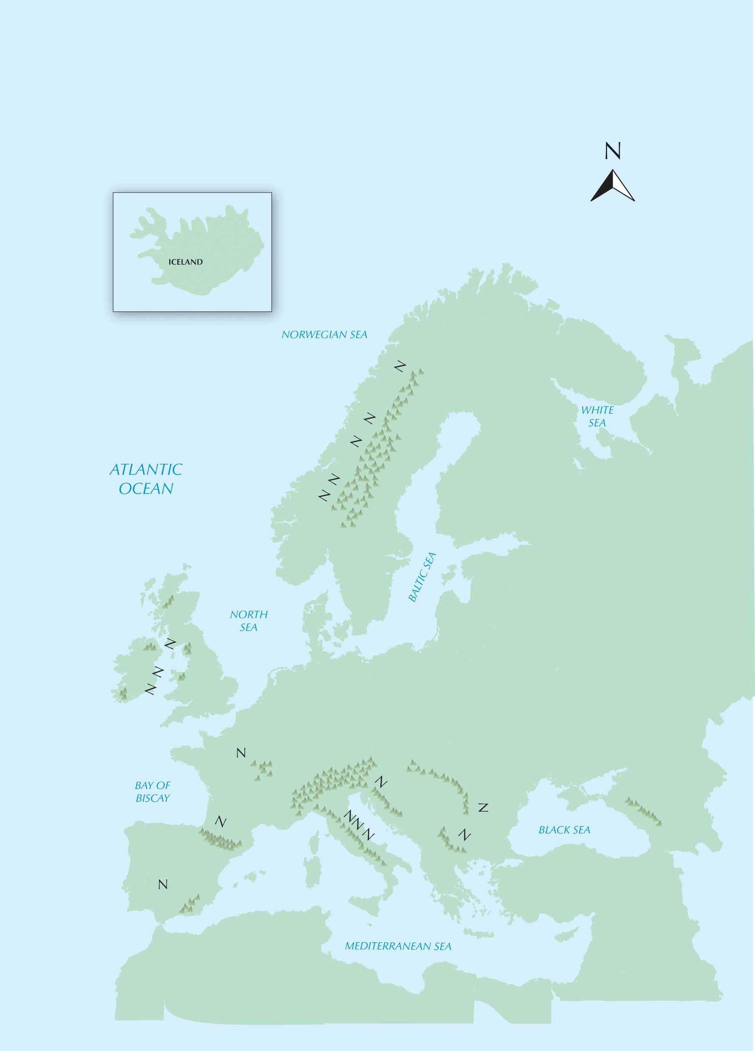 Guide de randonnées (en anglais) - Europe's high points | Cicerone guide de randonnée Cicerone 