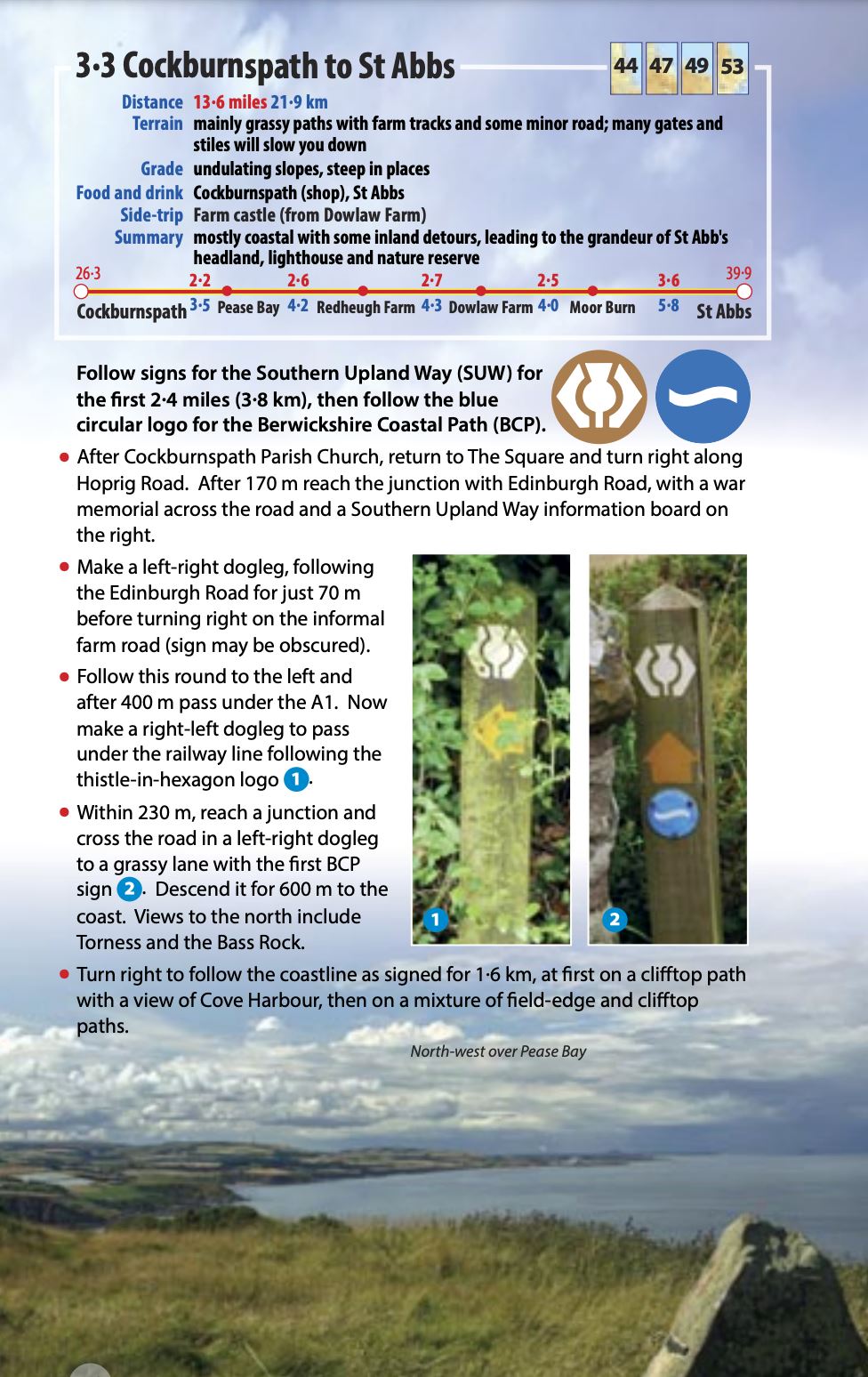 Guide de randonnées (en anglais) - Forth to Farne Way | Rucksack Readers guide de randonnée Rucksack Readers