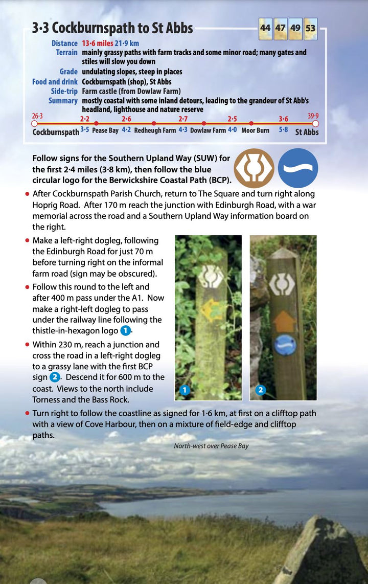 Guide de randonnées (en anglais) - Forth to Farne Way | Rucksack Readers guide de voyage Rucksack Readers 