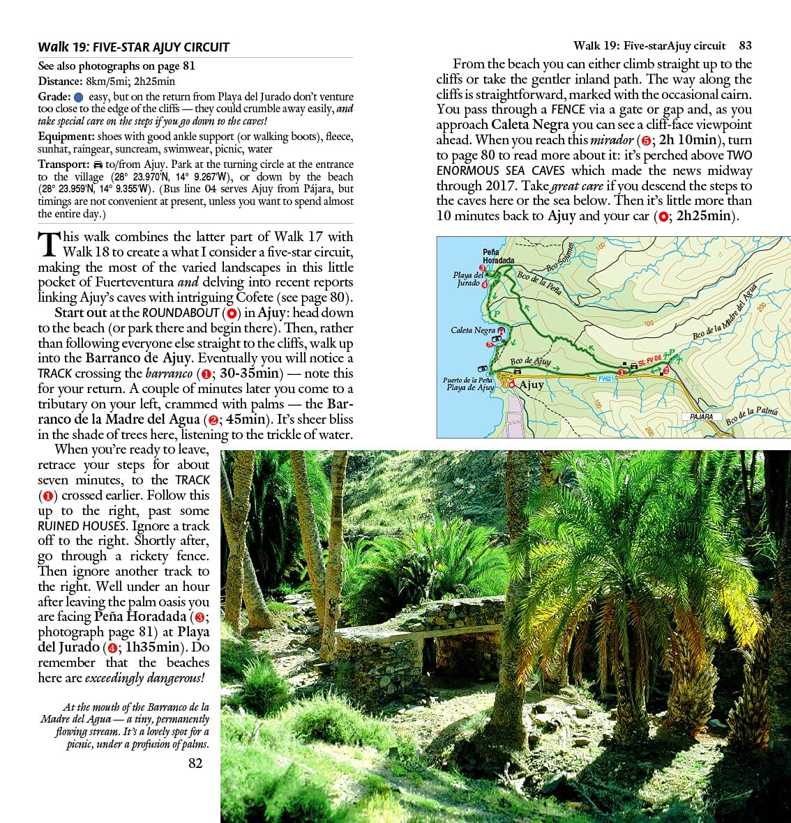Guide de randonnées (en anglais) - Fuerteventura | Sunflower guide de randonnée Sunflower 