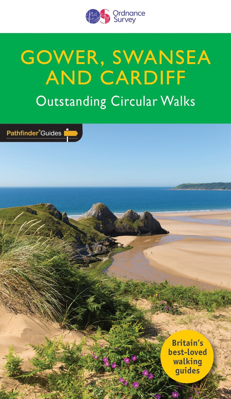 Guide de randonnées (en anglais) - Gower, Swansea, Cardiff (Pays de Galles) | Ordnance Survey - Pathfinder guides guide de randonnée Ordnance Survey 