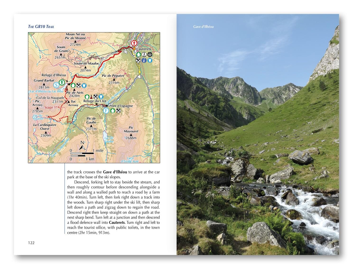 Guide de randonnées (en anglais) - GR10 Trail through the French Pyrenees | Cicerone guide de randonnée Cicerone 
