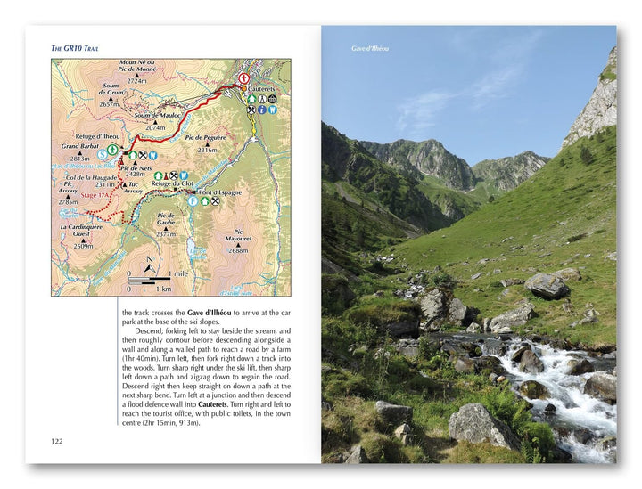 Guide de randonnées (en anglais) - GR10 Trail through the French Pyrenees | Cicerone guide de randonnée Cicerone 