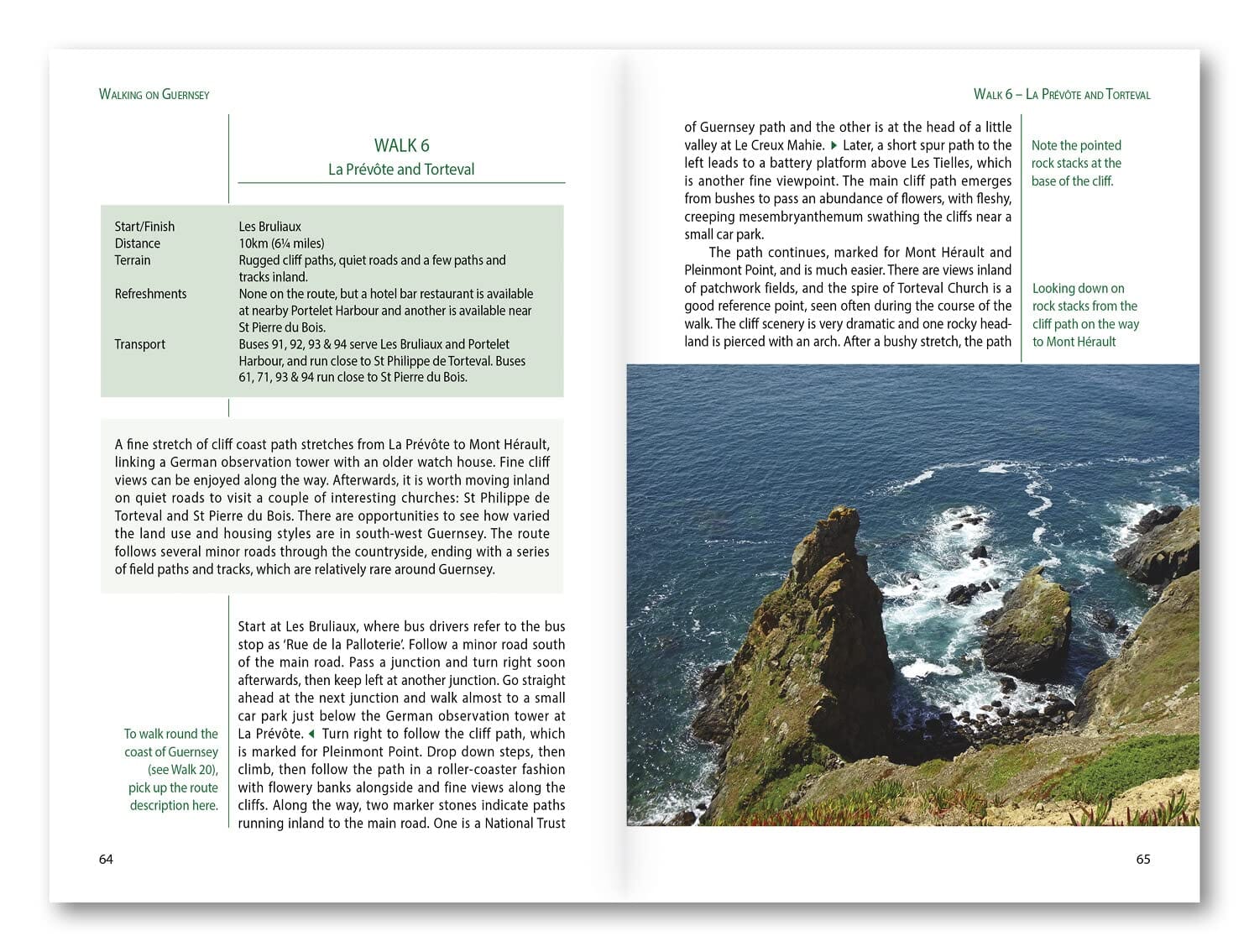 Guide de randonnées (en anglais) - Guernesey | Cicerone guide de randonnée Cicerone 
