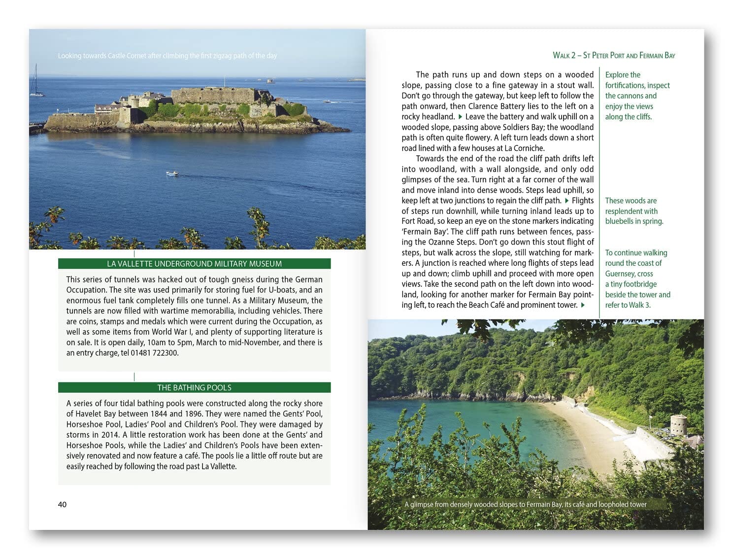 Guide de randonnées (en anglais) - Guernesey | Cicerone guide de randonnée Cicerone 