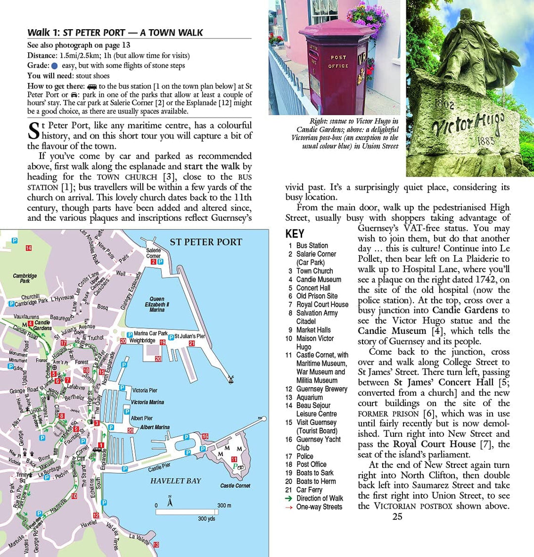 Guide de randonnées (en anglais) - Guernsey with Alderney, Sark & Hem | Sunflower guide petit format Sunflower 