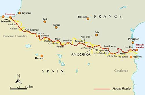 Guide de randonnées (en anglais) - Haute-route pyrénéenne | Cicerone guide de randonnée Cicerone 
