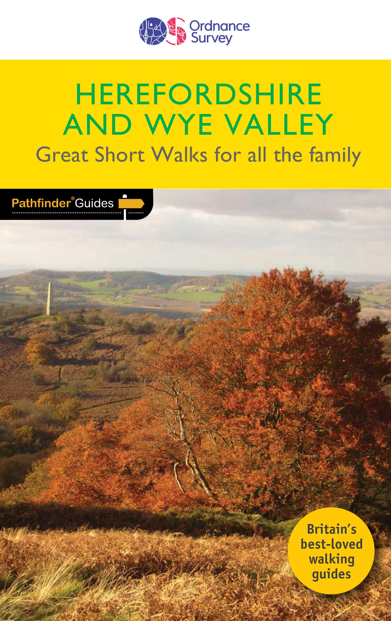 Guide de randonnées (en anglais) - Herefordshire & the Wye Valley (Angleterre) | Ordnance Survey - Pathfinder guides guide de randonnée Ordnance Survey 
