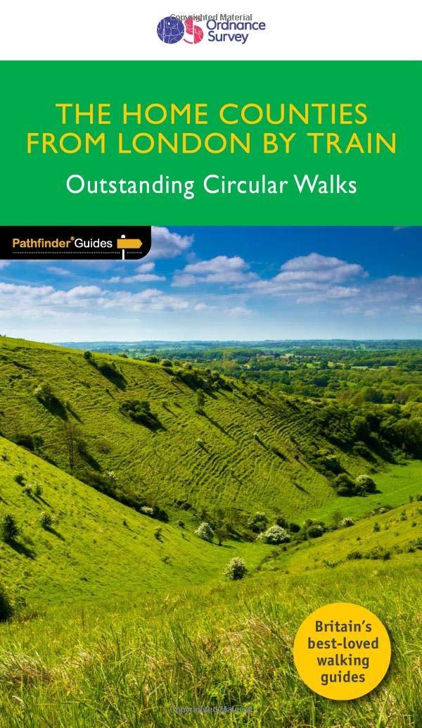 Guide de randonnées (en anglais) - Home counties from London by train | Ordnance Survey - Pathfinder guides guide de randonnée Ordnance Survey 