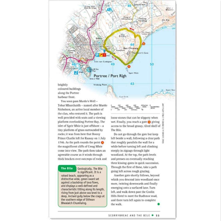 Guide de randonnée de l'île de Skye (Écosse) - en anglais | Ordnance Survey - La Compagnie des Cartes