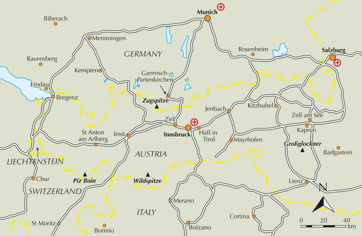Guide de randonnées (en anglais) - Innsbruck Mountain Adventures | Cicerone guide de randonnée Cicerone 