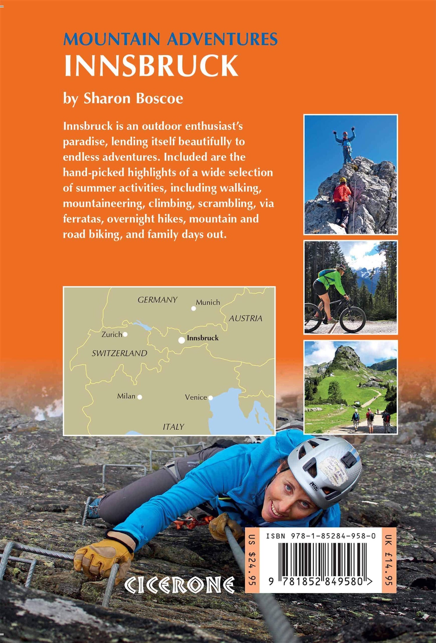 Guide de randonnées (en anglais) - Innsbruck Mountain Adventures | Cicerone guide de randonnée Cicerone 