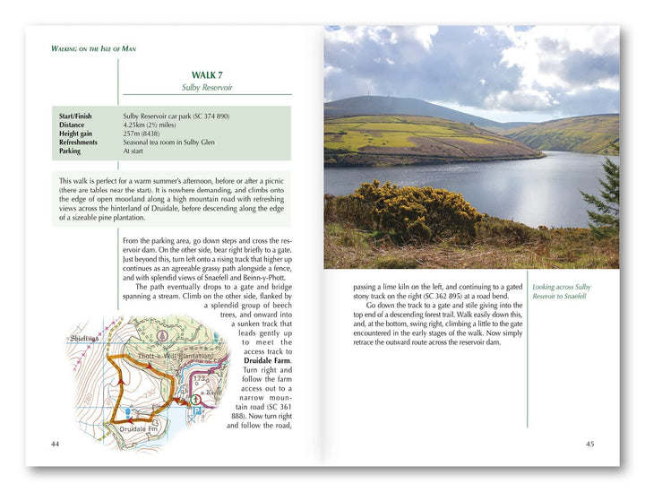 Guide de randonnées (en anglais) - Isle of Man - 40 walks | Cicerone guide petit format Cicerone 