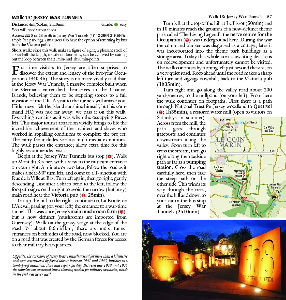 Guide de randonnées (en anglais) - Jersey | Sunflower guide de randonnée Sunflower