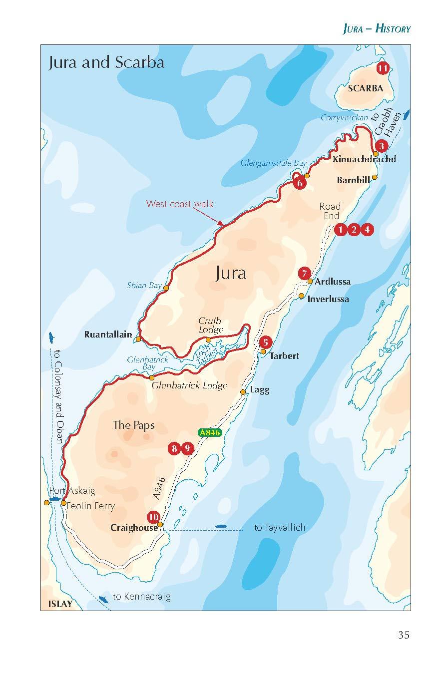 Guide de randonnées (en anglais) - Jura, Islay and Colonsay : 23 wild walks in the Southern Hebrides | Cicerone guide de randonnée Cicerone 
