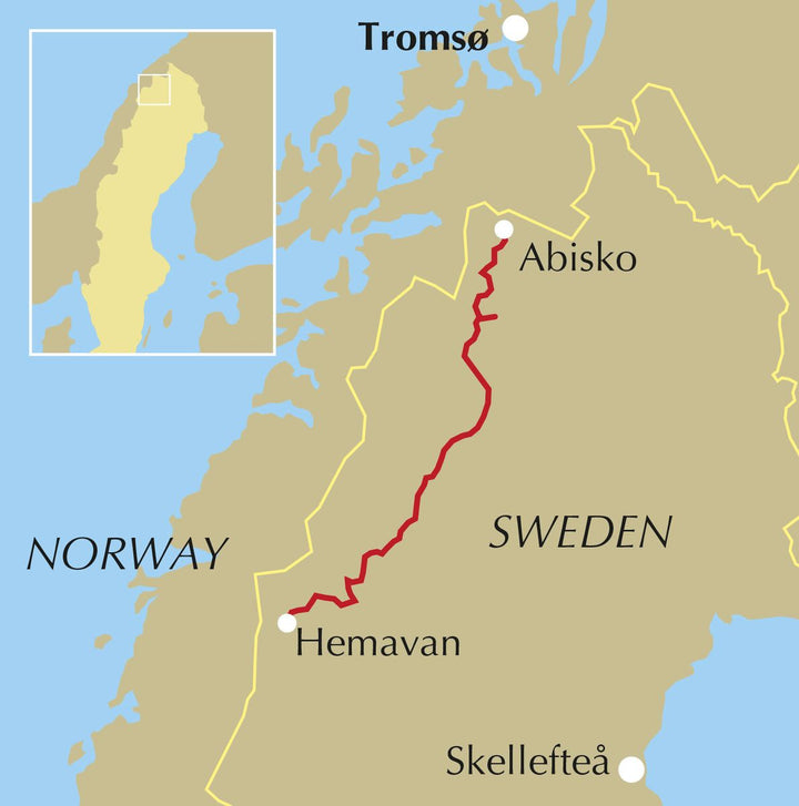 Guide de randonnées (en anglais) - Kungsleden : The King's Trail through Northern Sweden | Cicerone guide de randonnée Cicerone 