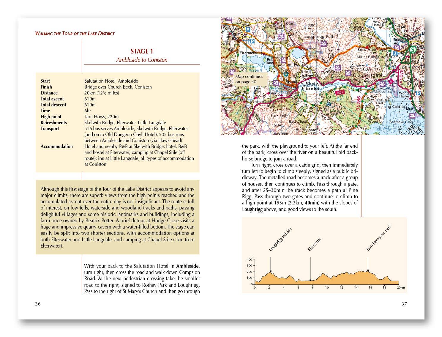 Guide de randonnées (en anglais) - Lake District Tour | Cicerone guide de randonnée Cicerone 