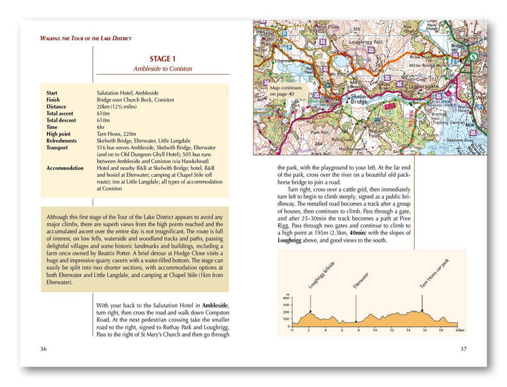 Guide de randonnées (en anglais) - Lake District Tour | Cicerone guide de randonnée Cicerone 