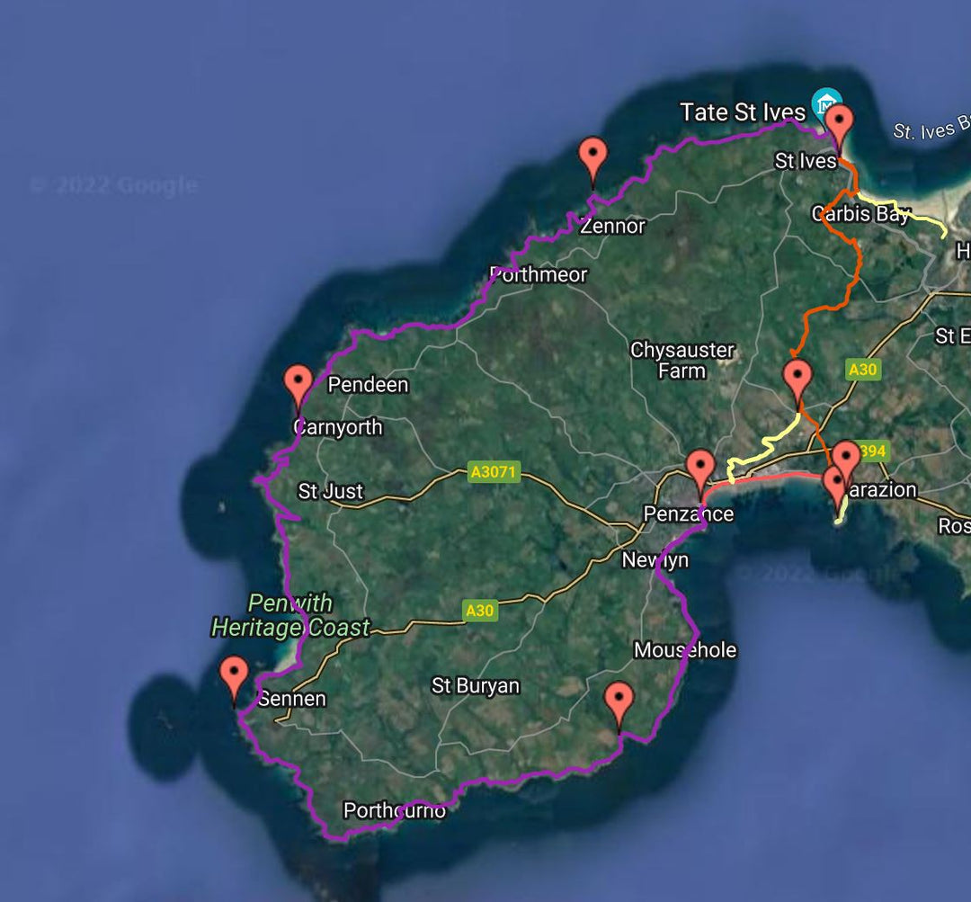 Guide de randonnées (en anglais) - Land's End Circuit | Rucksack Readers guide de voyage Rucksack Readers 