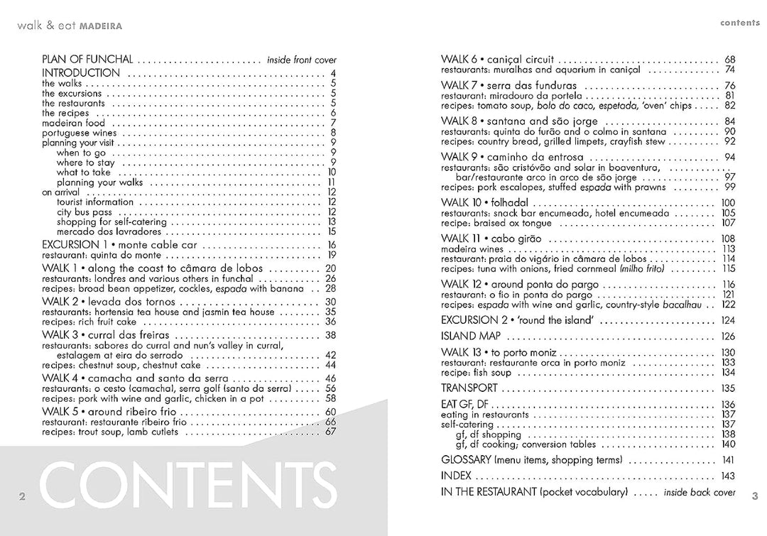 Guide de randonnées (en anglais) - Madeira Walk and Eat | Sunflower guide petit format Sunflower 